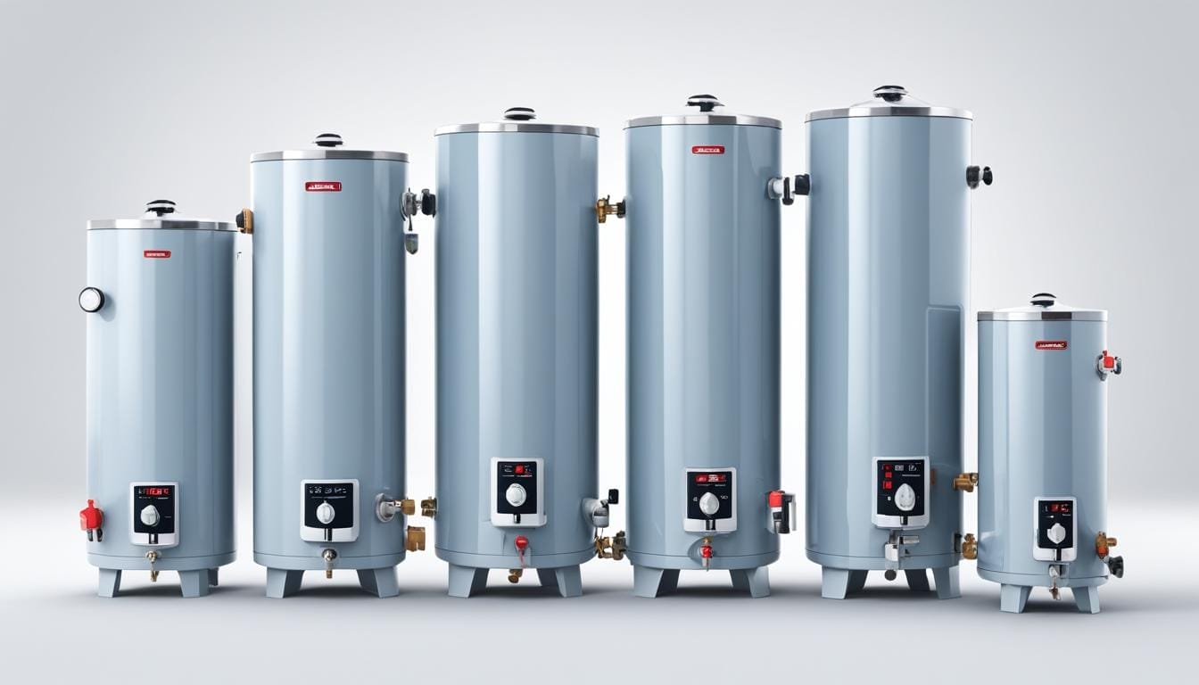 hot water heater sizing guide