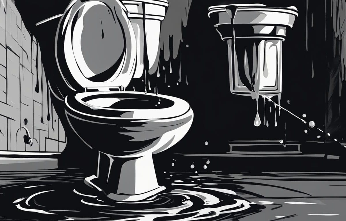 how to plug toilet drain