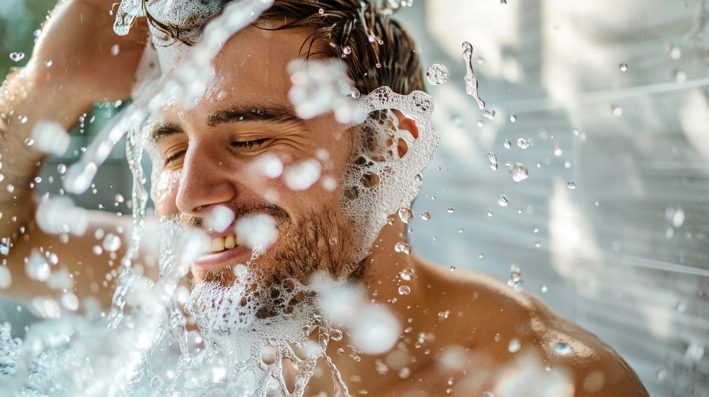 how to shave without clogging shower drain