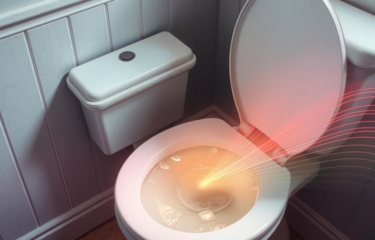 toilet making high-pitched noise when not in use