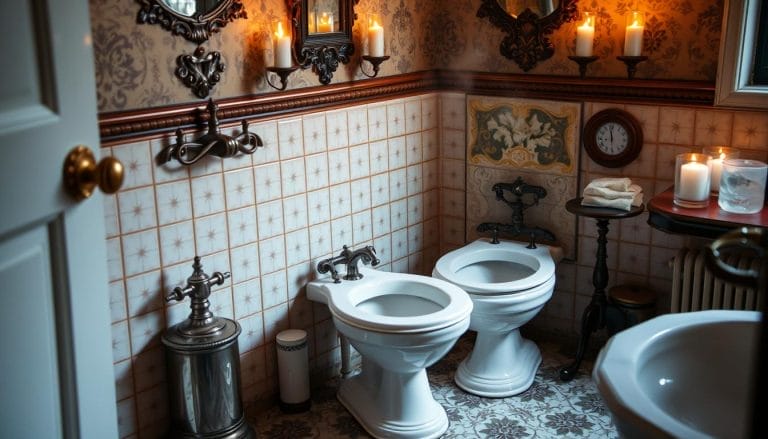 who invented the flush toilet