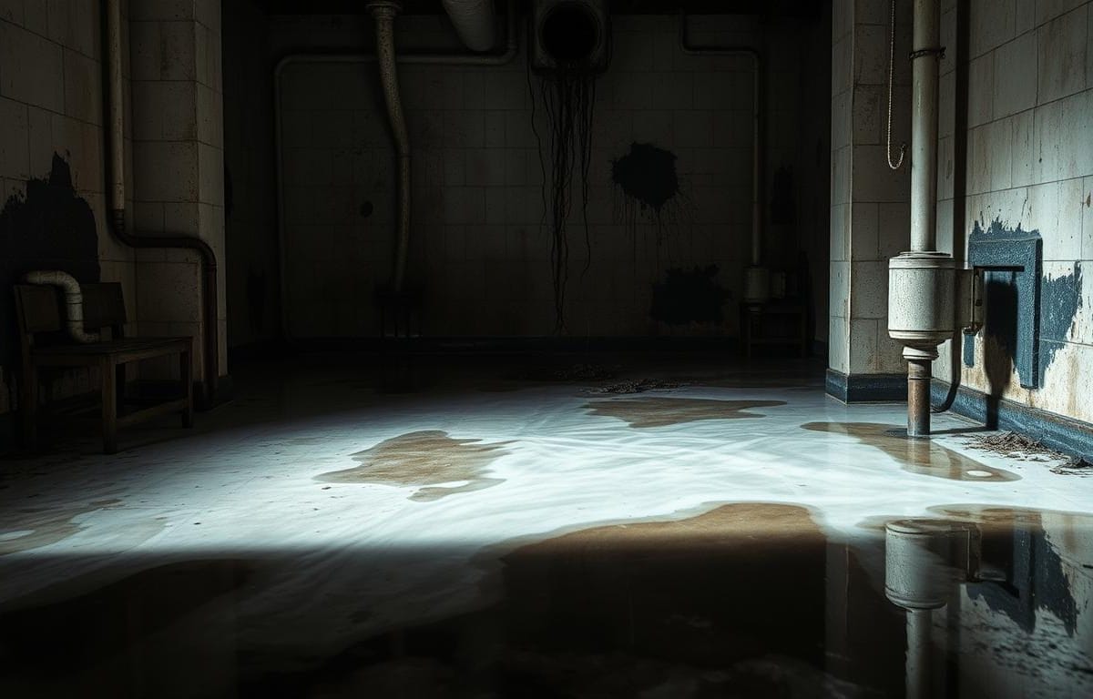 Detecting early signs of a sewage backup