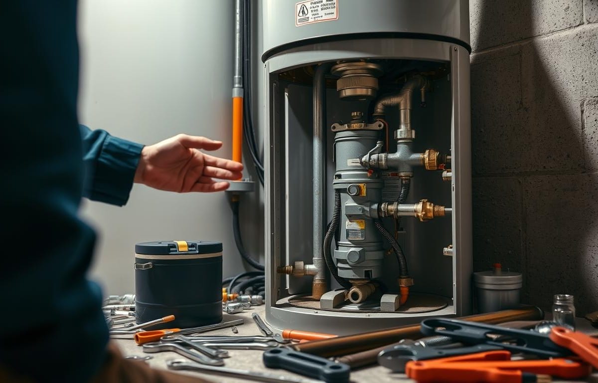 How to fix a rumbling water heater