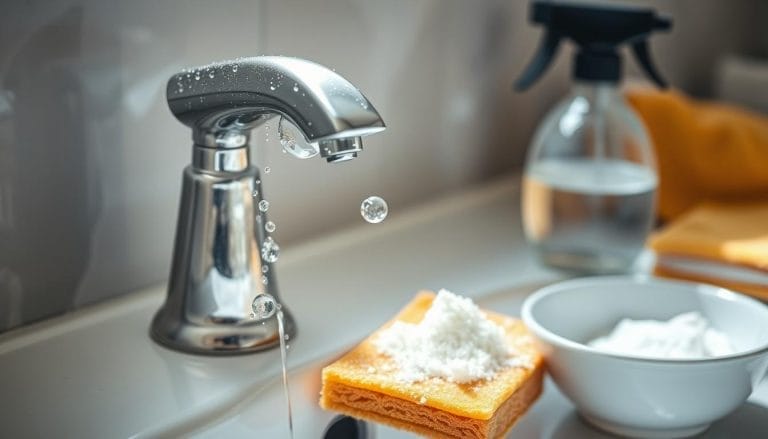 how to clean hard water stains