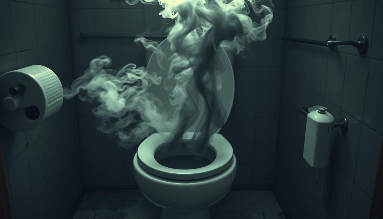 why does my toilet smell like sewage