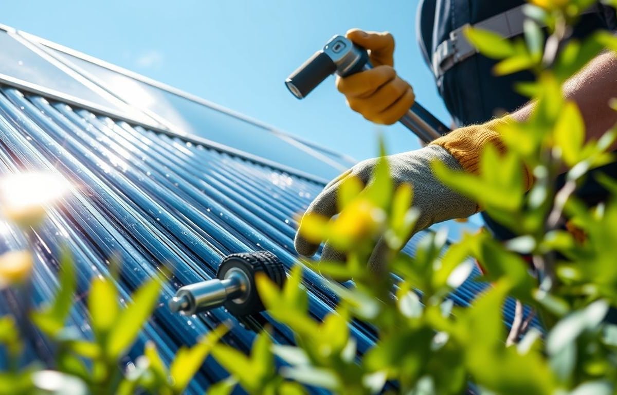 Solar water heater maintenance tips