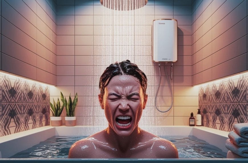 why does my tankless water heater go cold in the middle of a shower